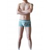 WangJiang Nylon Mesh Boxer Shorts with Cock Sock