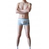 WangJiang Nylon Mesh Boxer Shorts with Cock Sock