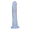 Summer Vibe 7.95 Inch Crystal Clear Pink Suction Cup Dildo