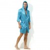 Karen Space Ice Silk Satin Robe Man's Pajama F2503