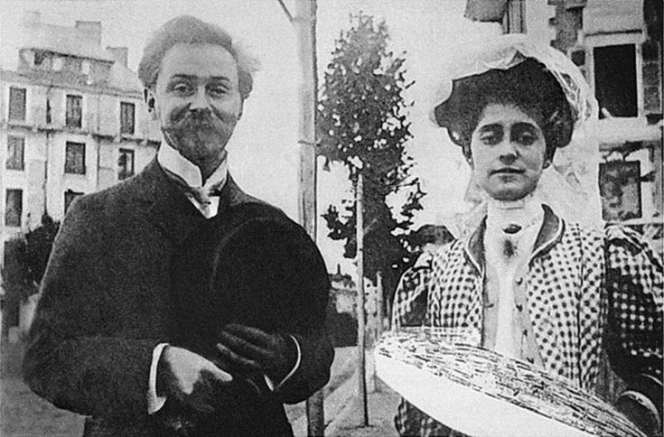 Александр Скрябин с Татьяной Шлёцер