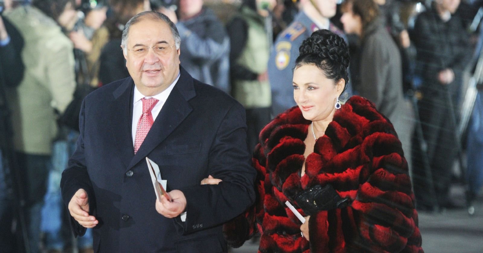 Алишер Усманов и Ирина Винер