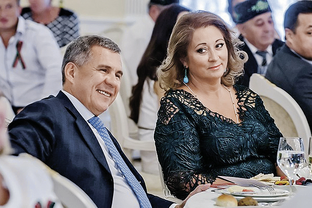 Рустам Минниханов с женой Рустам Минниханов с женой
