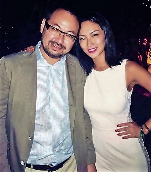 Кенес Ракишев и Жанна Ким