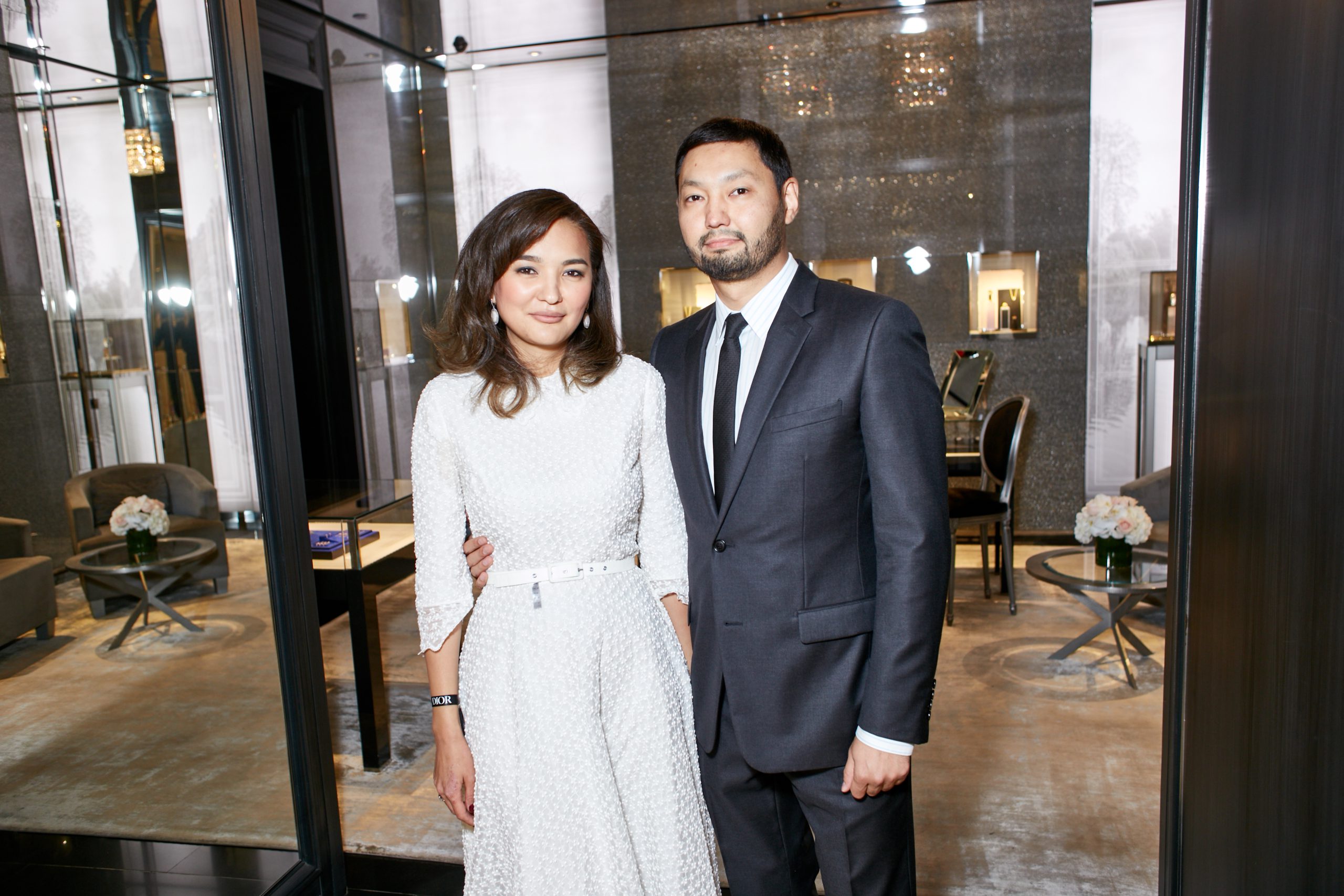 Кенес Ракишев и Асель Тасмагамбетова