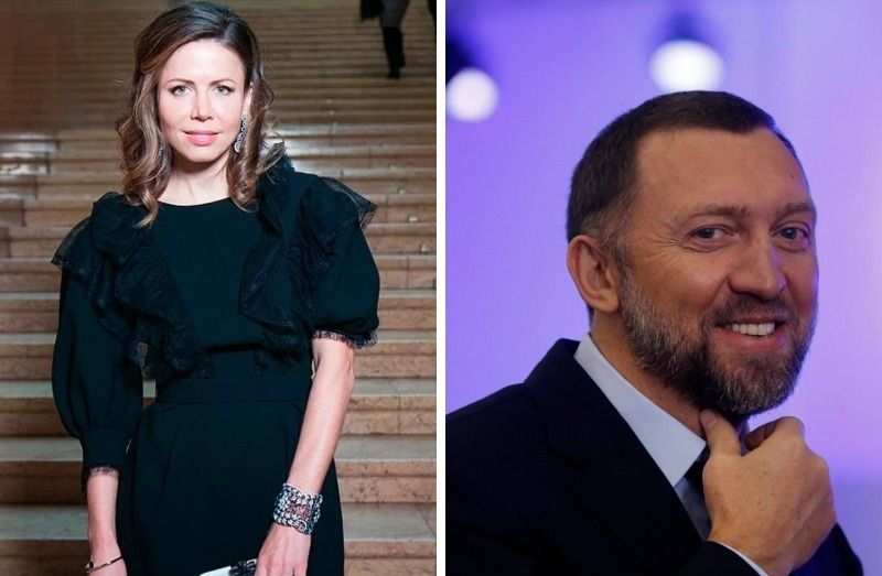Олег Дерипаска и Полина Юмашева