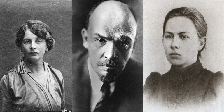 Ленин и женщины рядом с ним
