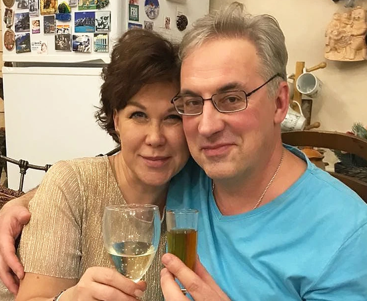 Андрей Норкин с первой женой Юлией Андрей Норкин с первой женой Юлией