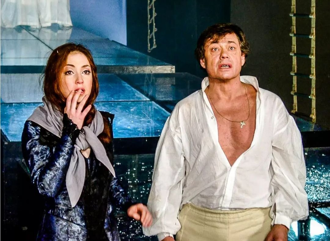 Николай Караченцов и Анна Большова