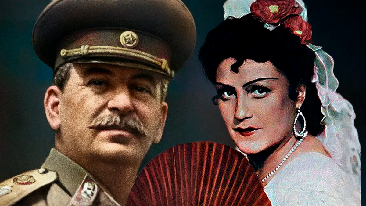 Иосиф Сталин и Вера Давыдова