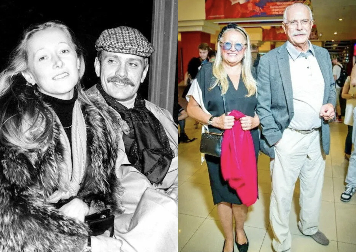 Никита Михалков и Татьяна Соловьёва