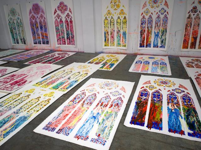 Клер Табуре представить у Парижі ескізи нових вітражів для Нотр-Даму